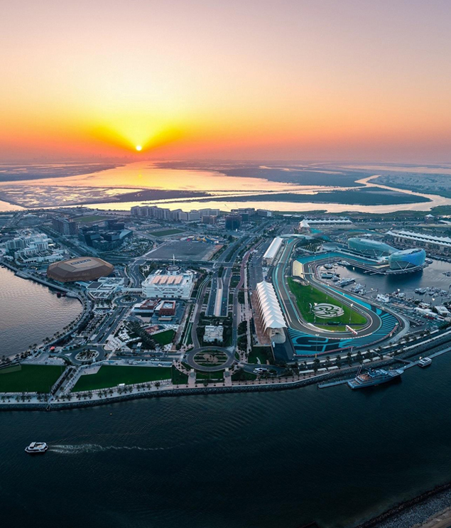 Dubai with Yas Island